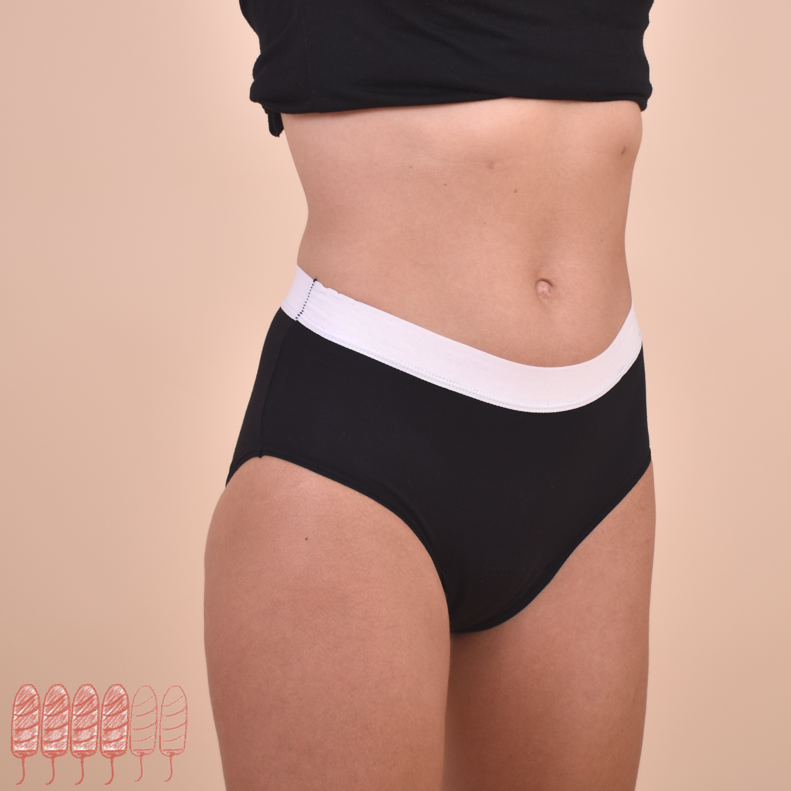 Period Underwear for Heavy flow - Madeira – Mool Australia
